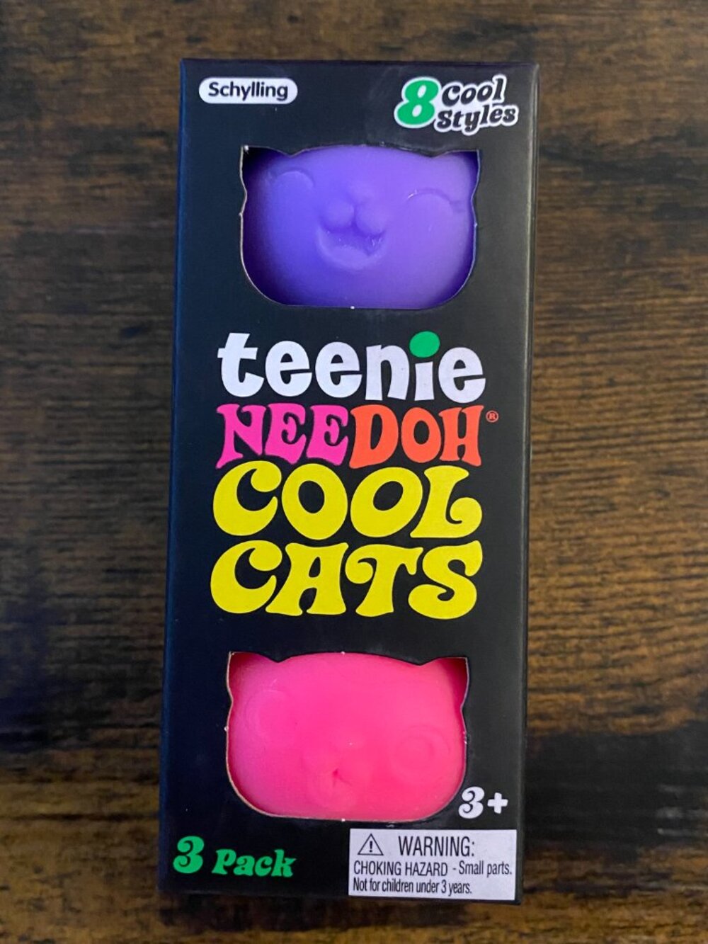 NWT! Viral Teenie Needoh Cool Cats (3-Pack)